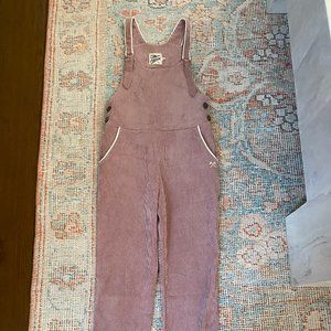 Soft Pink Corduroy Jumpsuit